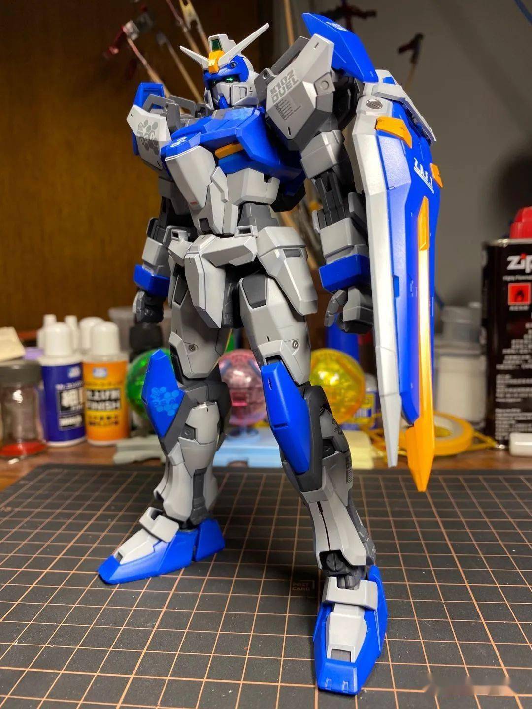 【阿莫】万代 mg 1/100 决斗duel高达尸装 制作分享