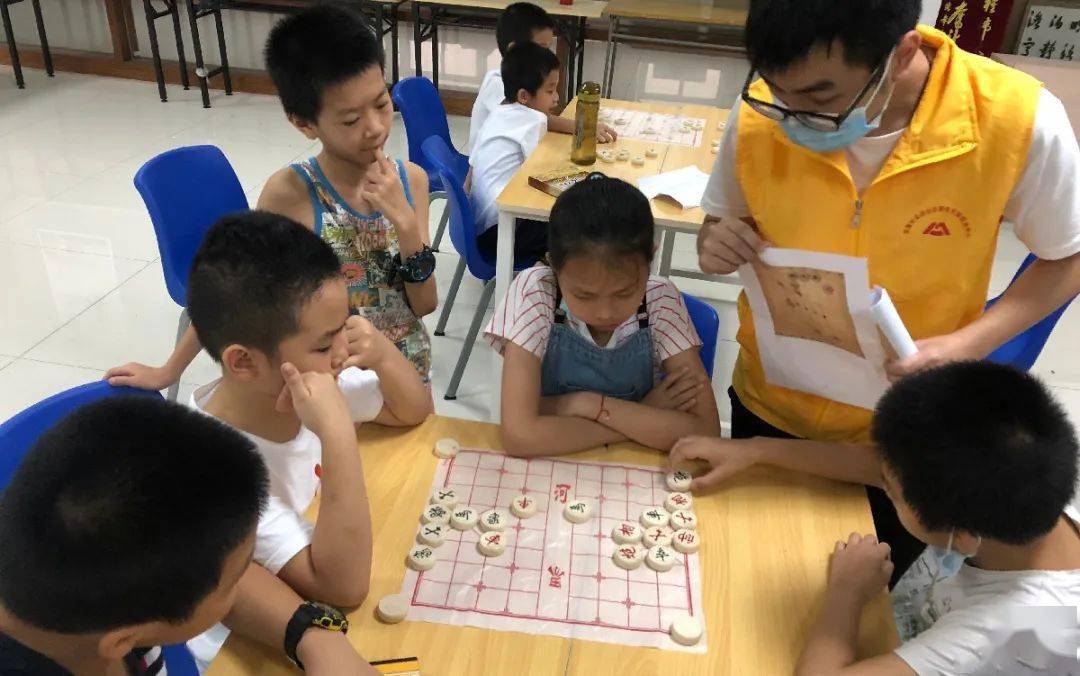 活动回顾有趣峡口棋妙无穷青少年象棋兴趣小组