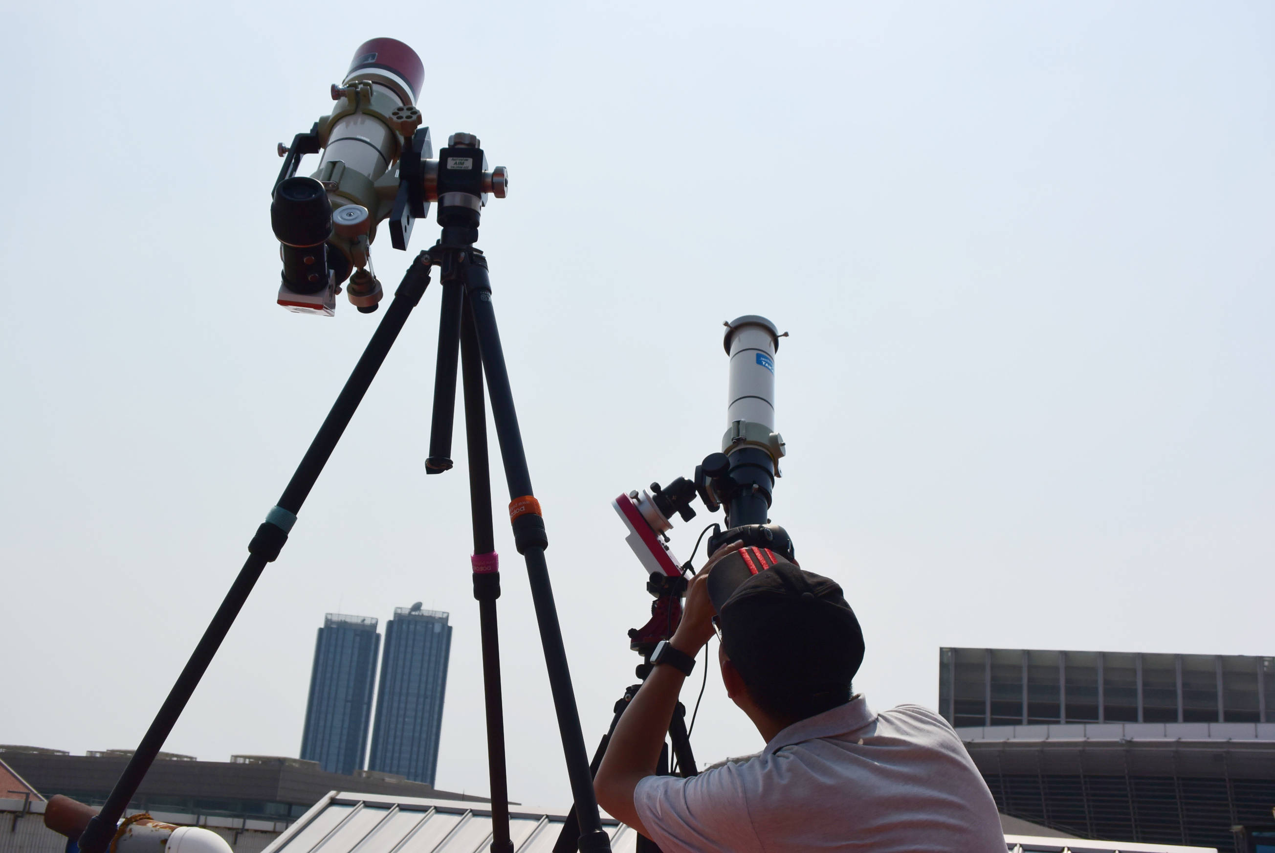 天津|“夏至日环食”来了！中国公众家门口观看“金指环凌空”