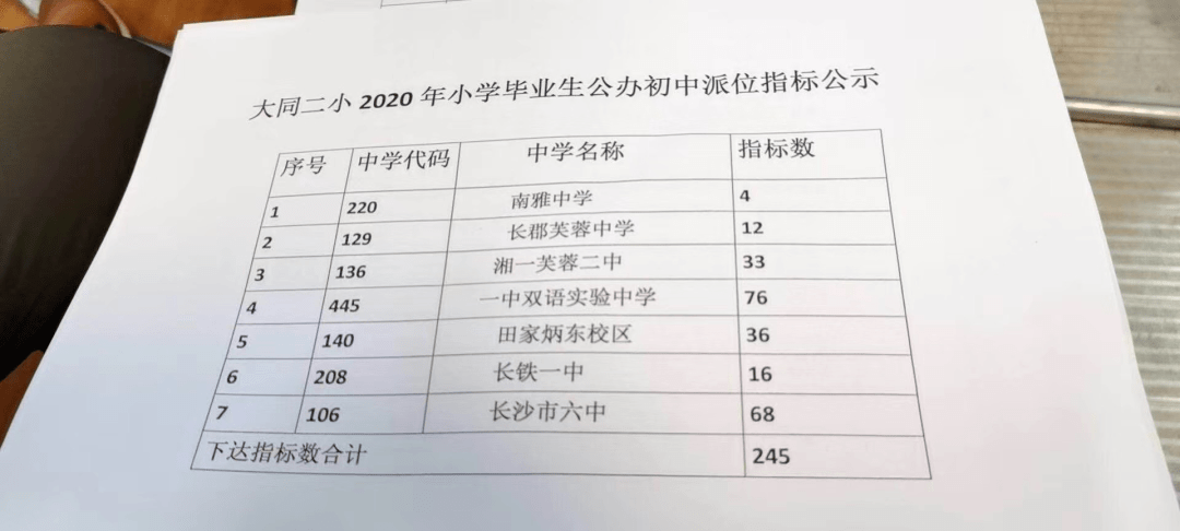 最新最全2020长沙各小学微机派位指标分配情况有你家崽在的学校吗