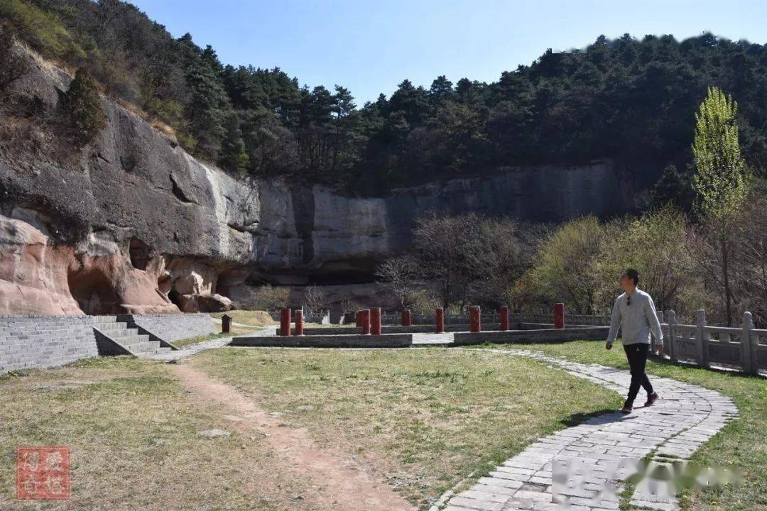 原创玉华宫肃成院遗址玄奘法师圆寂之地