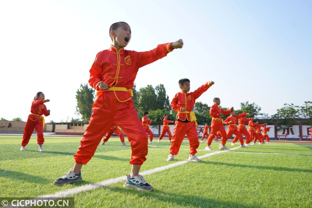 河北邢台:非遗武术进校园