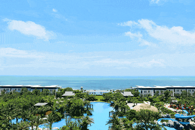 【暑期专享价】1099元抢双月湾檀悦豪生酒店高级海景房1间1晚 双人