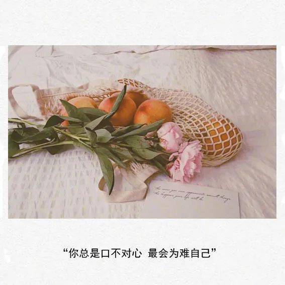 你总是口不对心 最会为难自己