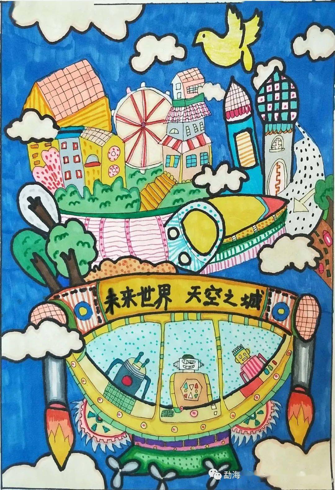 美丽中国我是行动者勐海县小学生生态环境保护绘画征集比赛获奖作品展