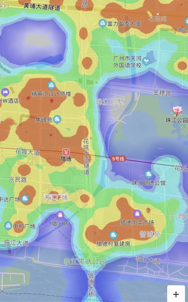 热力图中的广州:端午节假期,大型龙舟赛事停办,长隆人气渐恢复