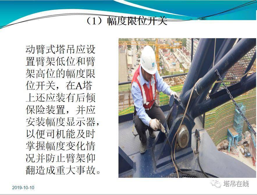 塔式起重机安全管理图文PPT