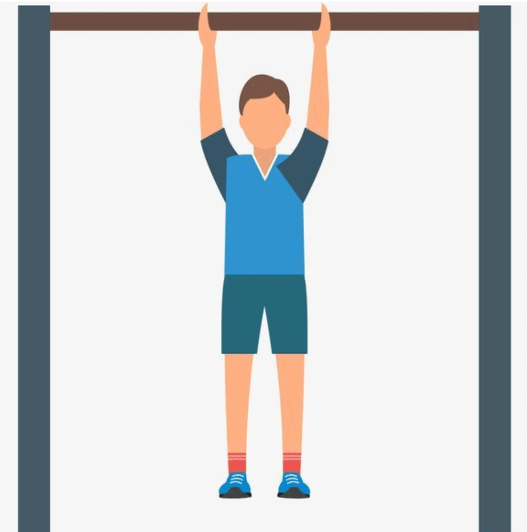 单杠垂体日常生活中减轻腰肌劳损可以试试下面的锻炼方式