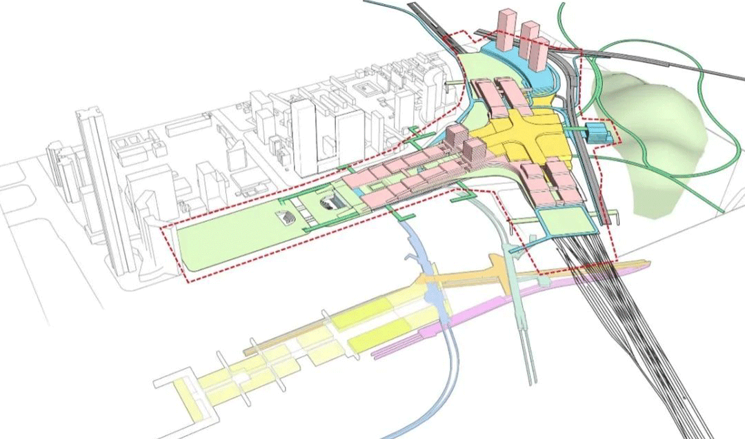 将按照国内外铁路枢纽tod开发先进理念进行规划设计,整体谋划车站改造