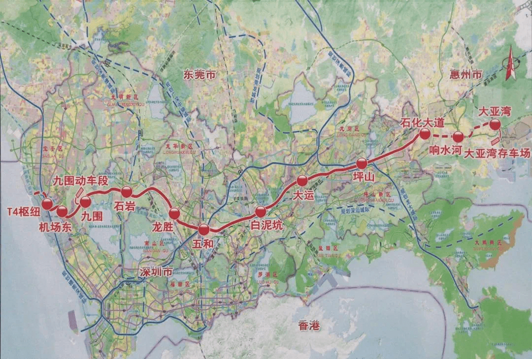 穗莞深城际铁路来了!下半年还有五条要开工