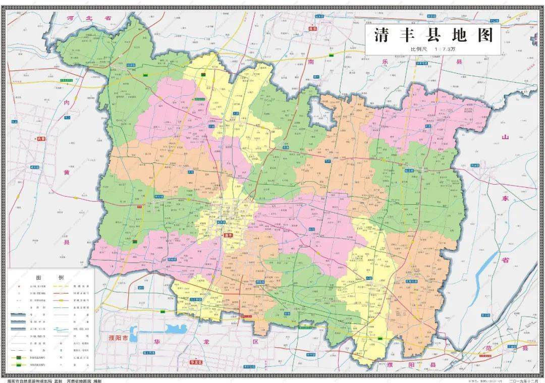 11幅最新最全濮阳市公益地图送你!