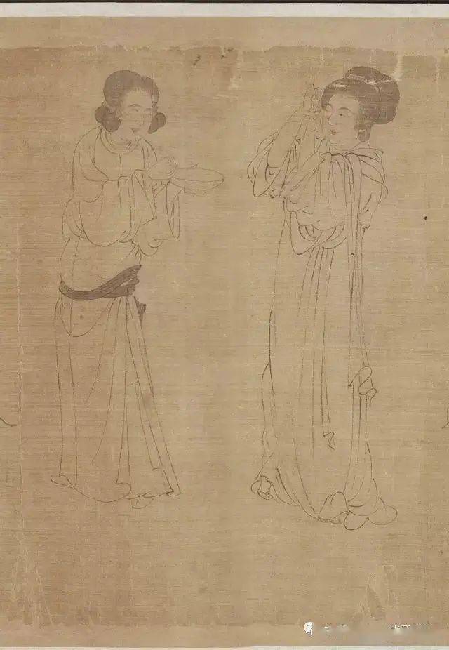 五代 周文矩 宋摹本《宫中图卷》鉴赏搜狐大视野搜狐新闻