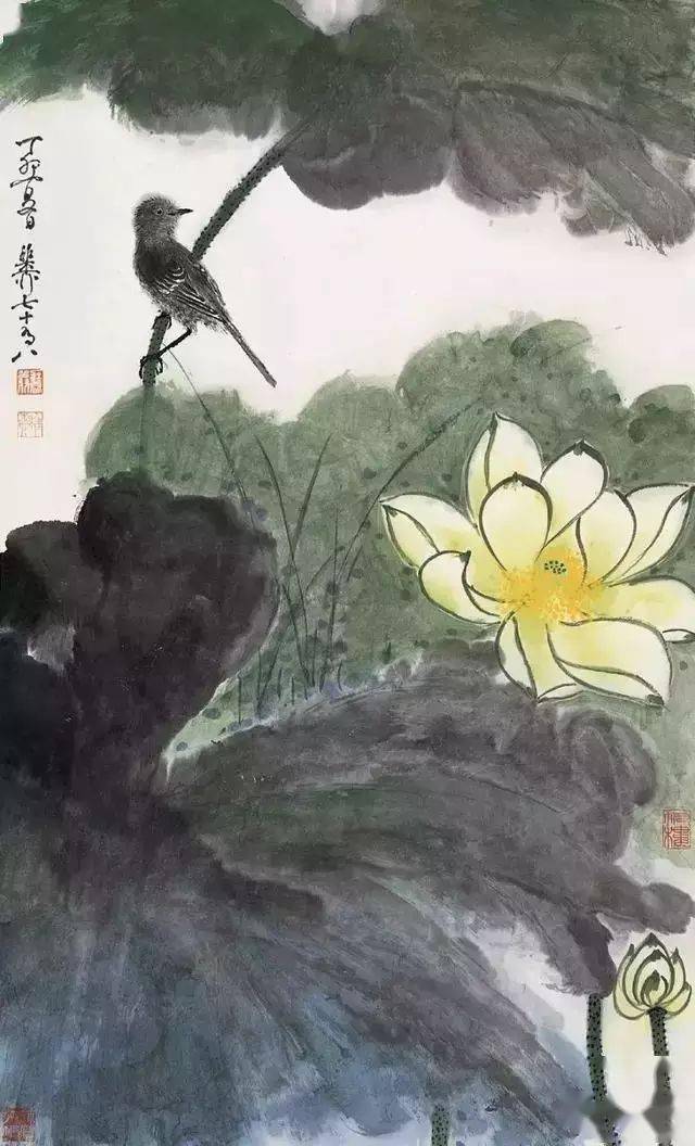 八雅轩丨【八雅丹青】谢稚柳 花鸟画集萃(54幅)