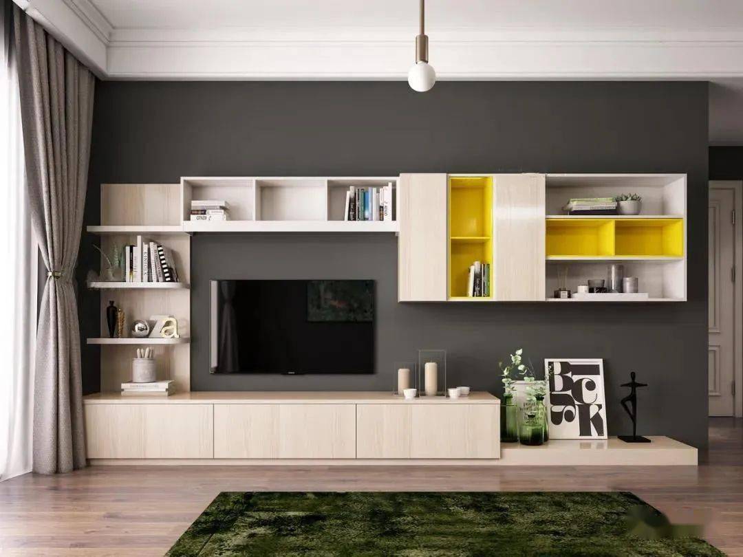 2020年电视柜流行这样装,客厅颜值瞬间提升100倍