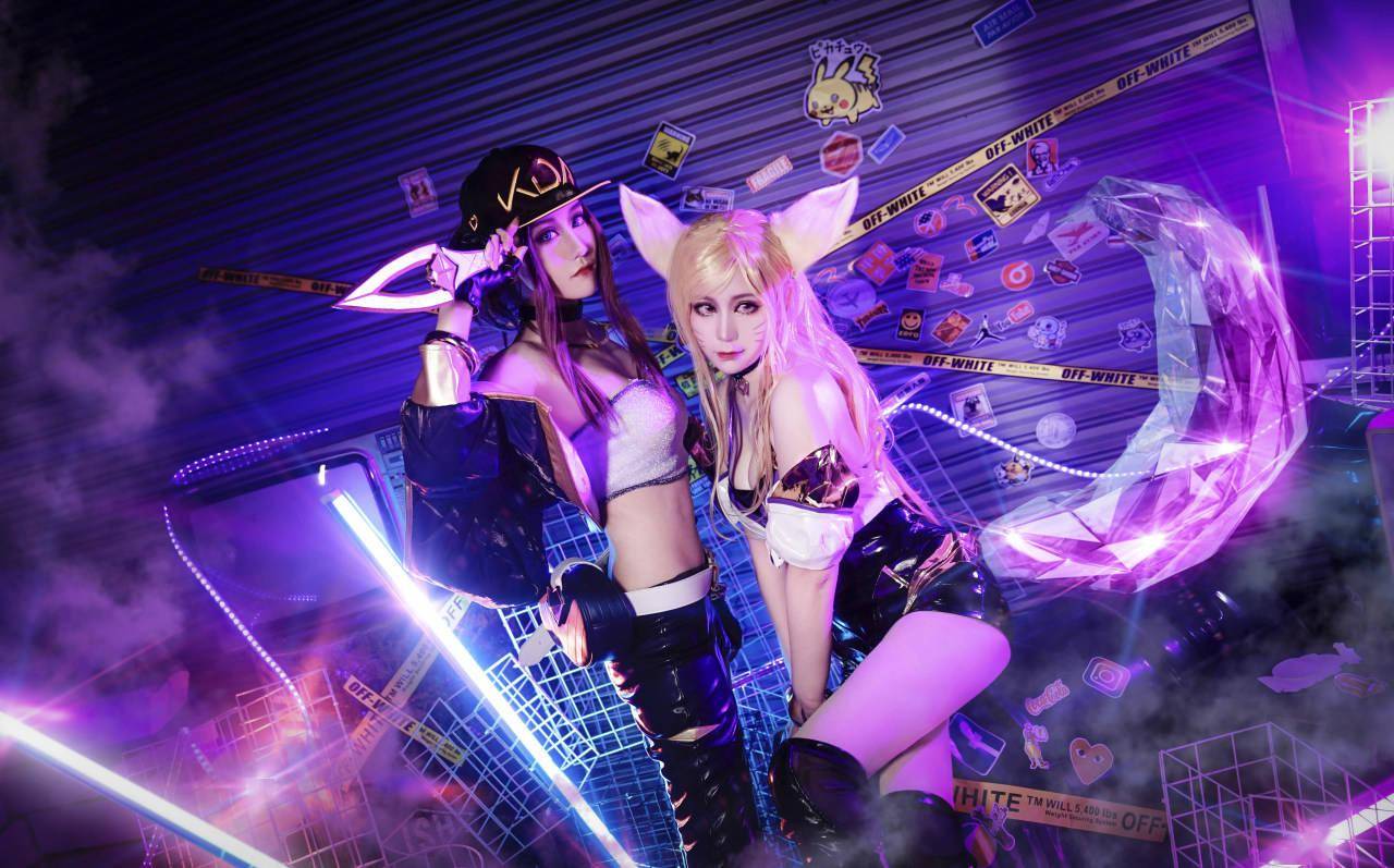 lol阿卡丽cosplay_fo