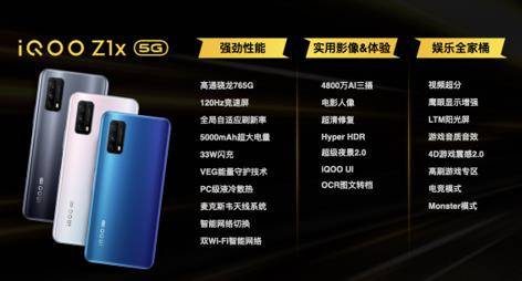 搭载|“高刷普及机”iQOO Z1x发布：搭载120Hz竞速屏