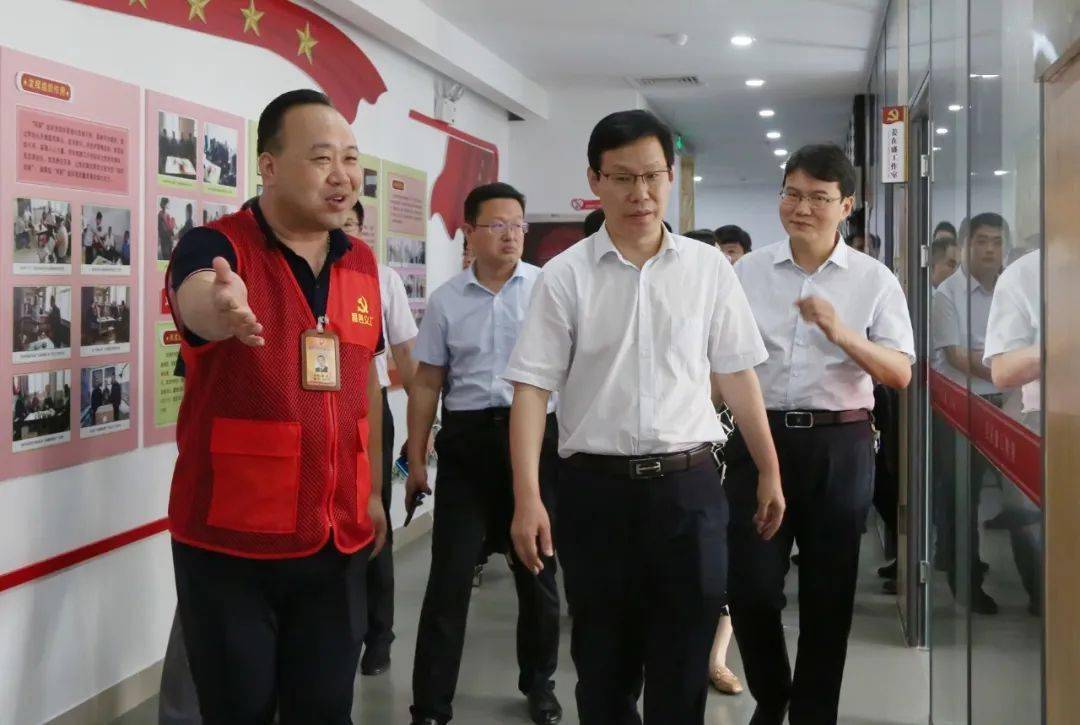 日照市委组织部领导来义工联调研