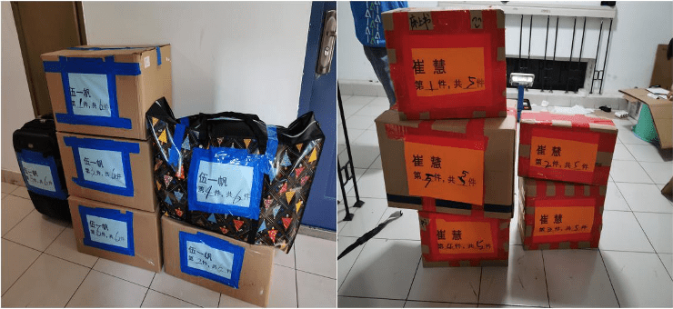 院长打包行李学生“云指挥”北京高校毕业“寄”现温情