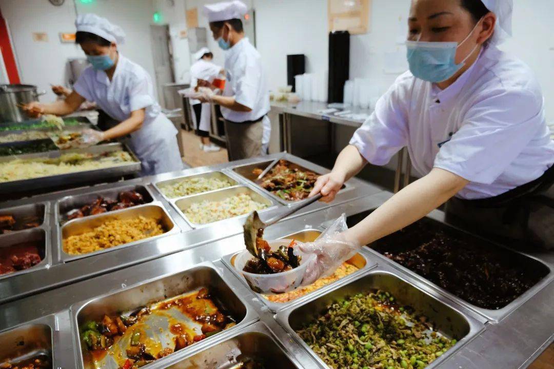 同济大学食堂送外卖了!