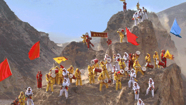 folk dancein zhouqu county