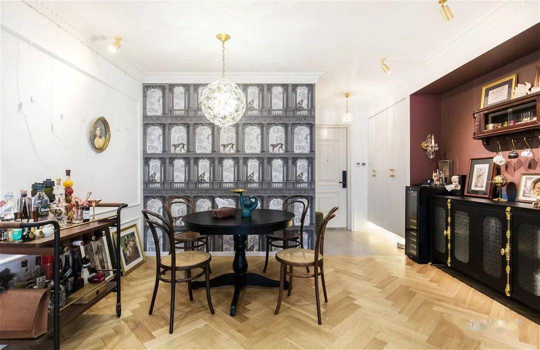 元素|美到窒息！北京夫妻的135㎡两室，多种vintage元素，打造极致惊艳之家！