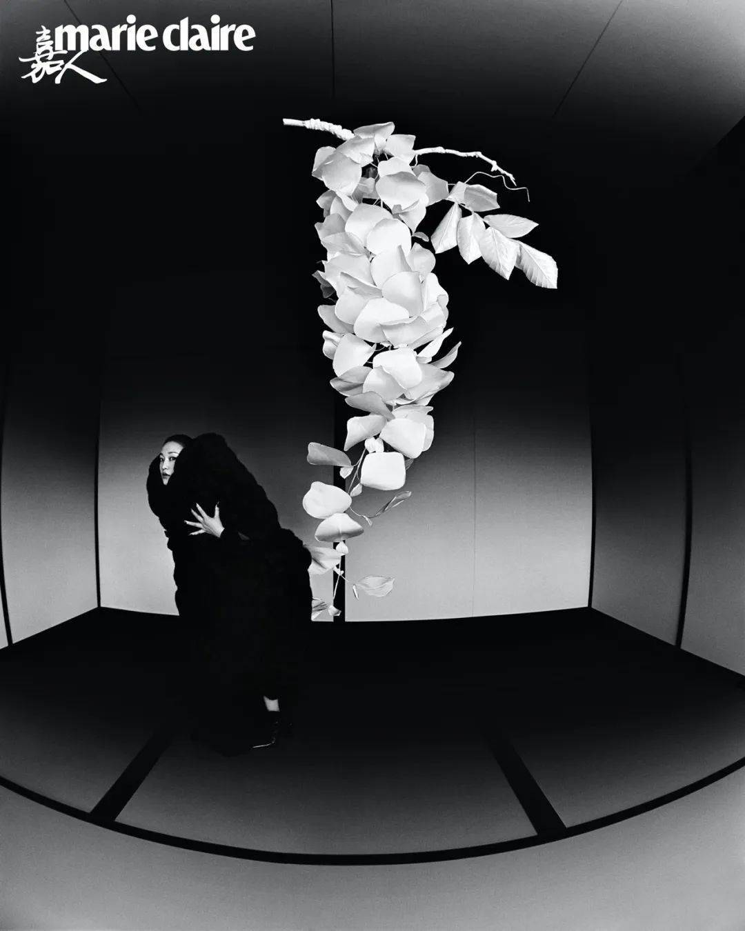 黑色|周迅 旁观｜嘉人封面