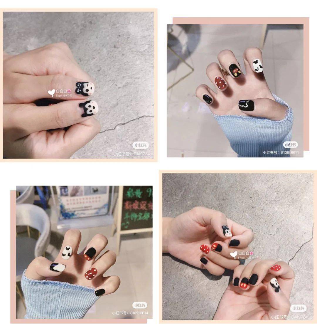 图鉴|100款美甲图鉴！巨好看！拿图去做！