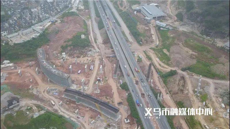 取得突破性进展近日是省重点工程义乌江东至赤岸段公路工程全长约17