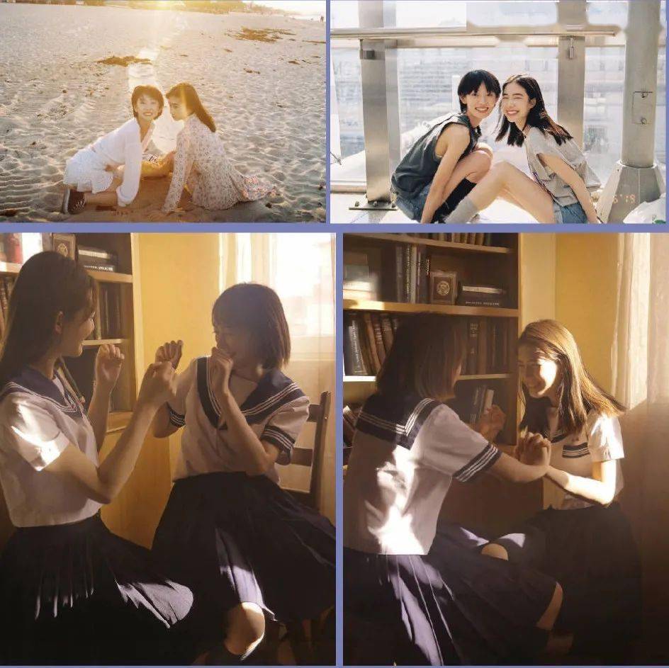 姿势|闺蜜照这样拍，比情侣照还甜！