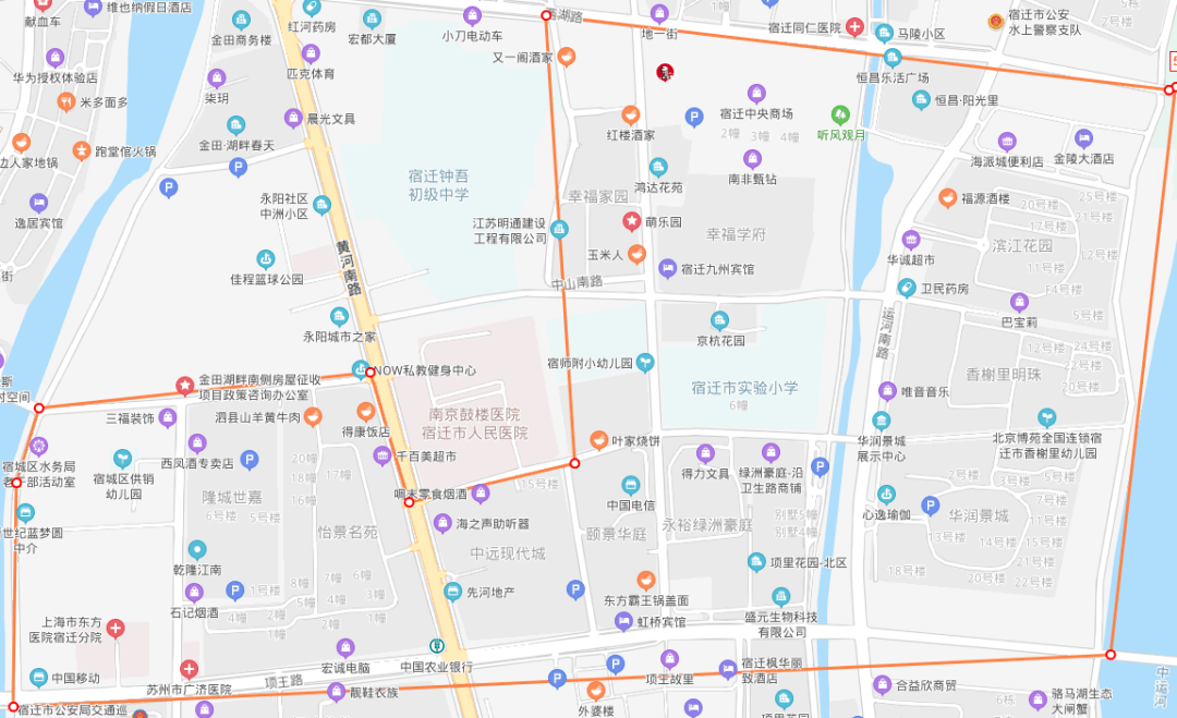 最新的施教区划分以后,又有哪些小区成为了这所宿迁人心中"贵族"学校