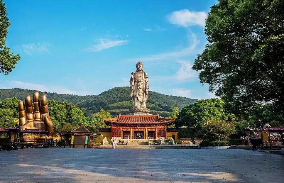 观88米世界第一露天铜佛"灵山大佛",摸佛脚,求福寿.