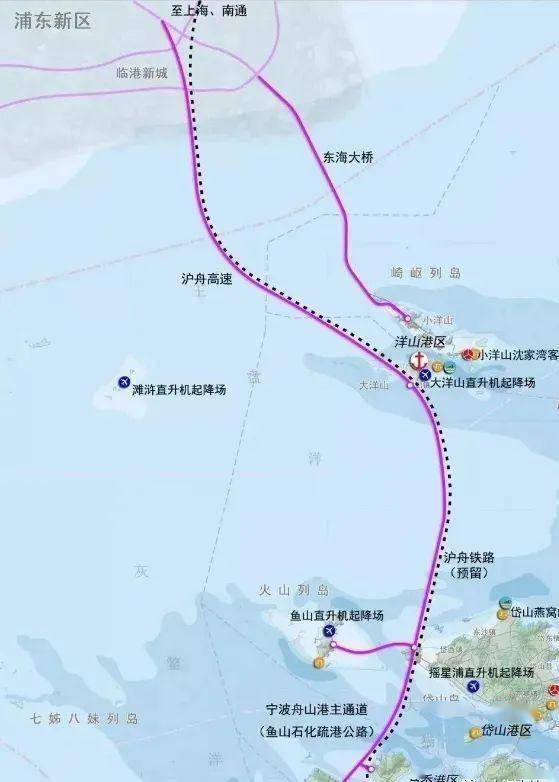 沪舟甬跨海通道规划有新进展:未来直通上海东站_铁路