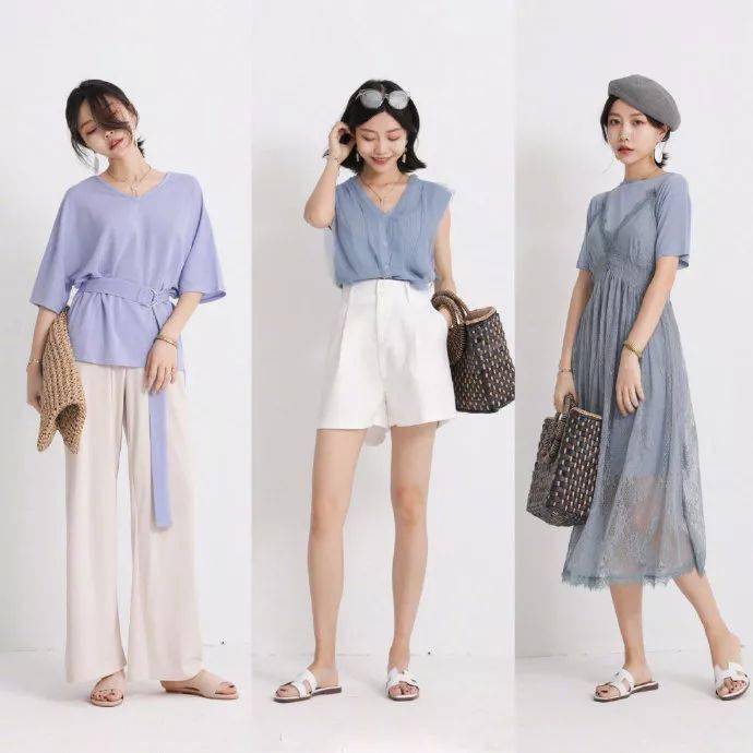 夏日|27套清凉的夏日穿搭