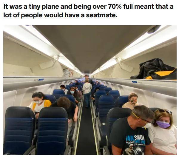 疫情|美国记者疫情期间体验美联航：空喊防疫口号 试图迷惑乘客