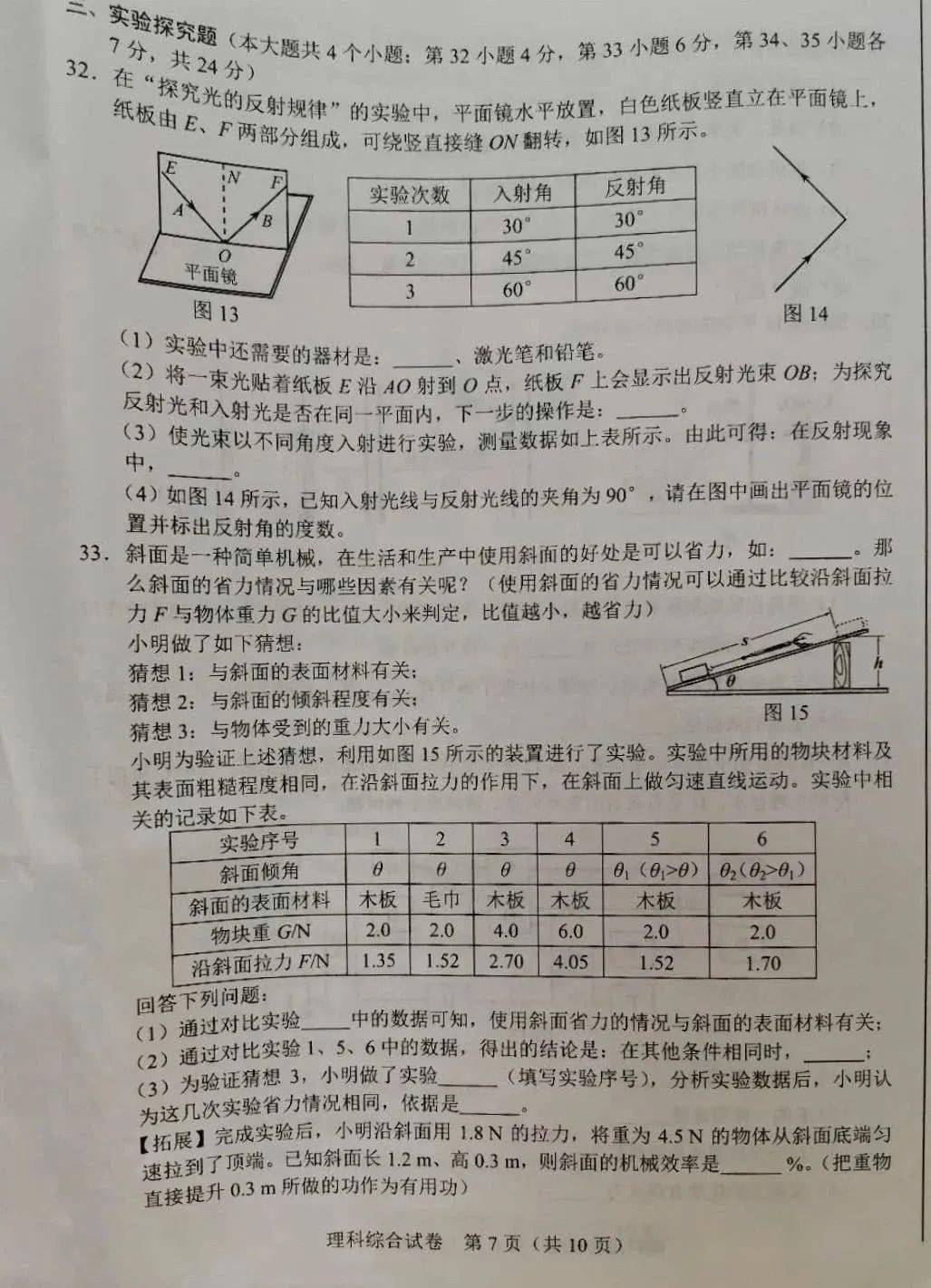 考试结束2020河北中考全科真题出炉收藏备用