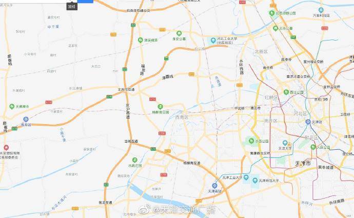 天津g104国道津霸公路至静霸公路段通车_手机搜狐网