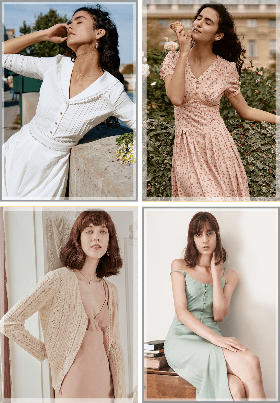 美貌|便宜又美貌的50条绿茶连衣裙，美到我想锤自己两拳！