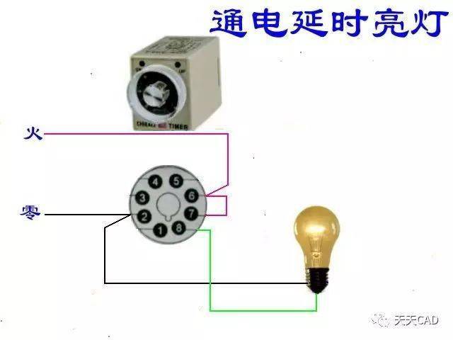 21种电工最常见的照明灯接线图