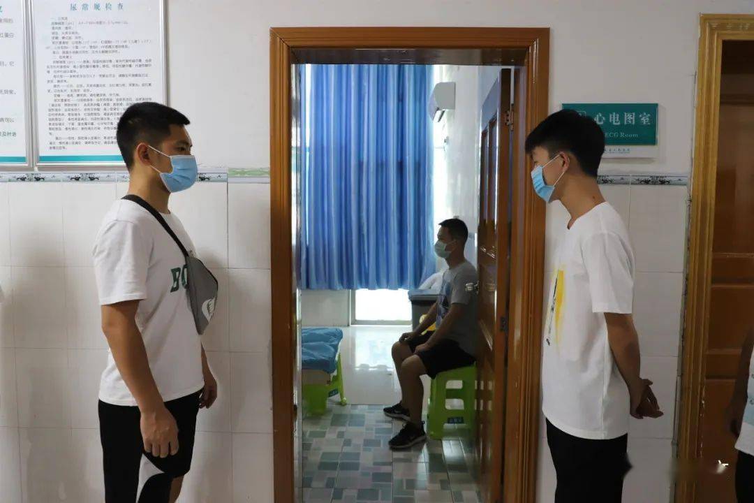 今天,兴文县征兵体检正式启动!