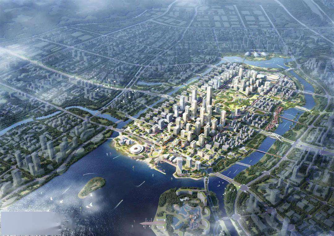 马銮湾新城中心岛未来长啥样?三个规划方案看过来.
