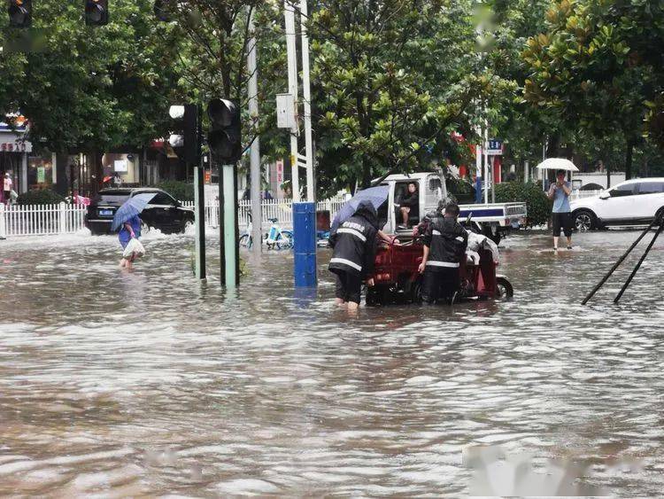 漯河暴雨里拍下的这100张照片