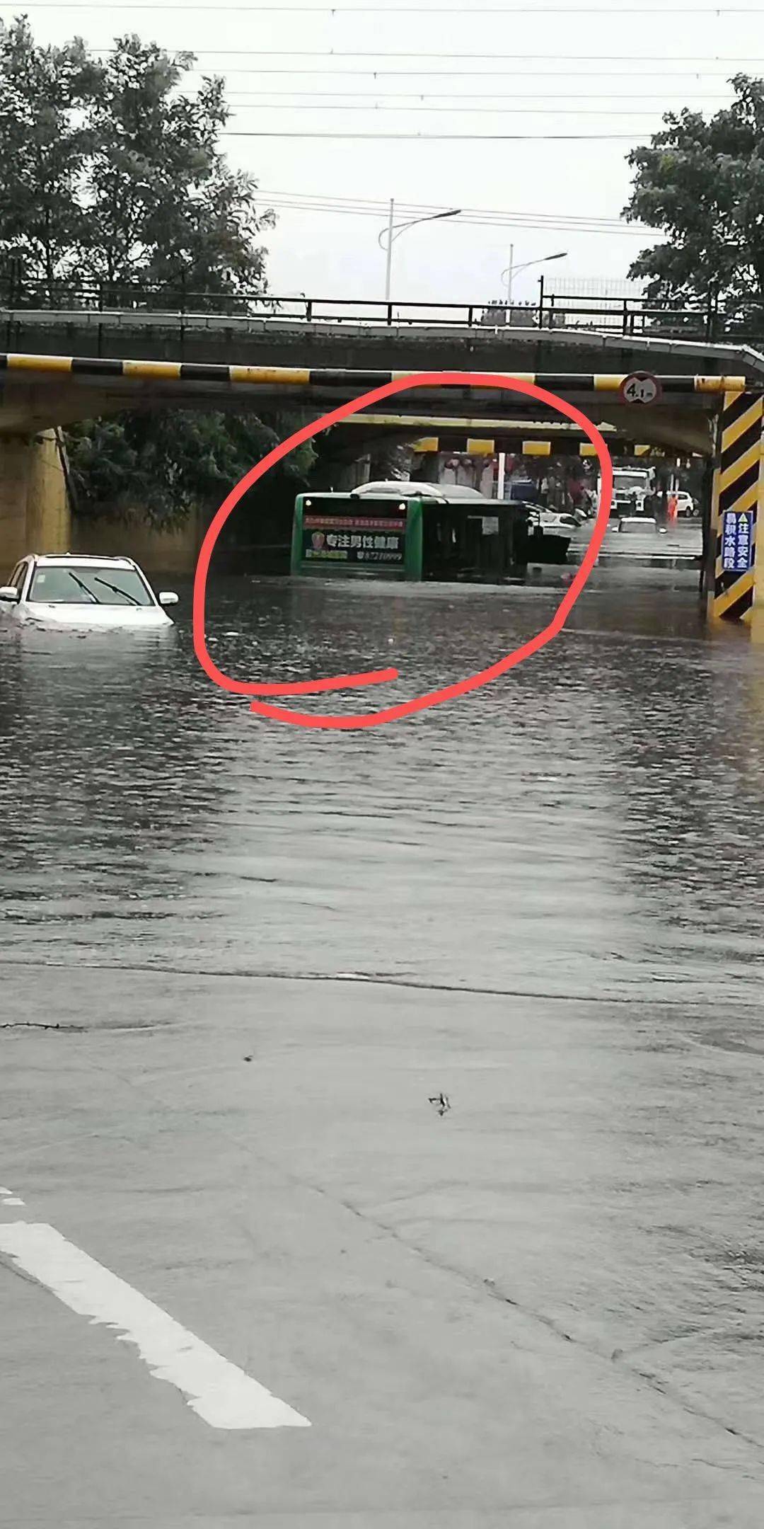 视频直击雨太大了车当船开小区大门被冲跑山体滑坡