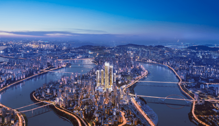 重庆中心全景摄像头启用 体验537米云端视界