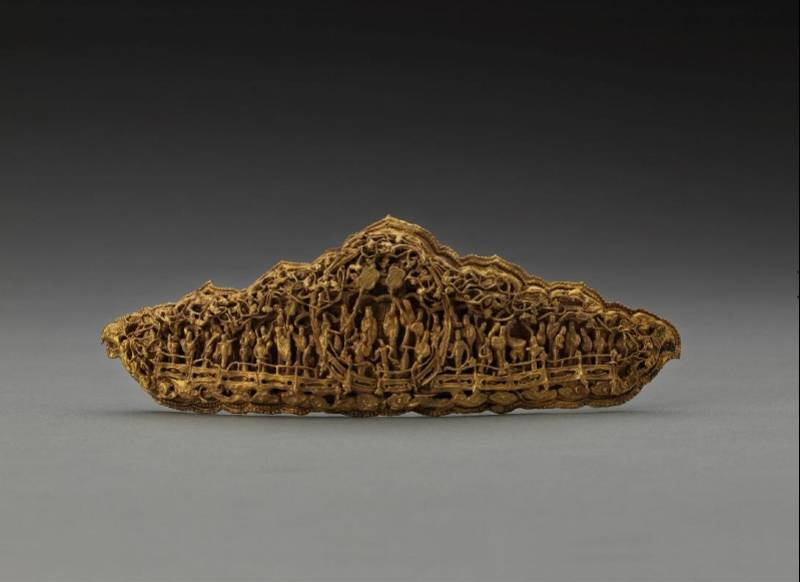 少数民族|四川平武明代土司家族有多豪？一件金发饰刻40个人