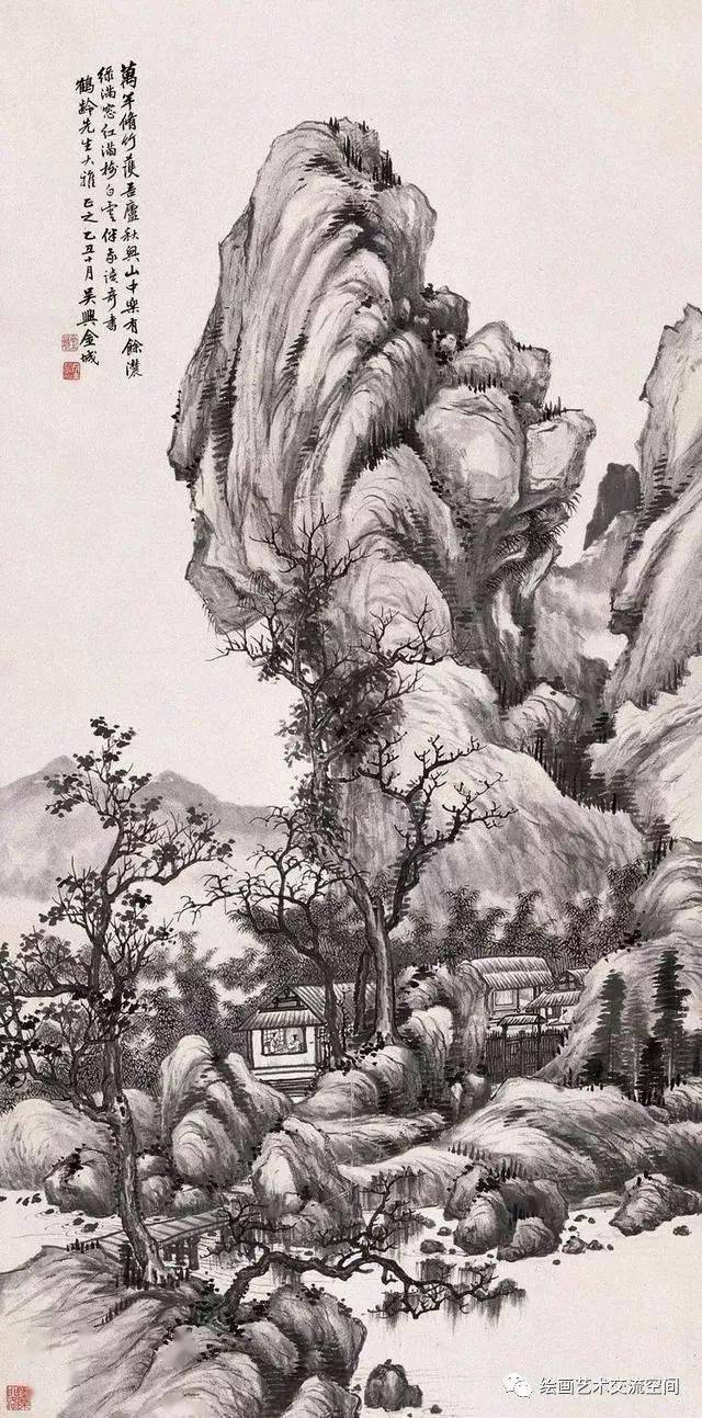 金北楼古意山水集萃_法制