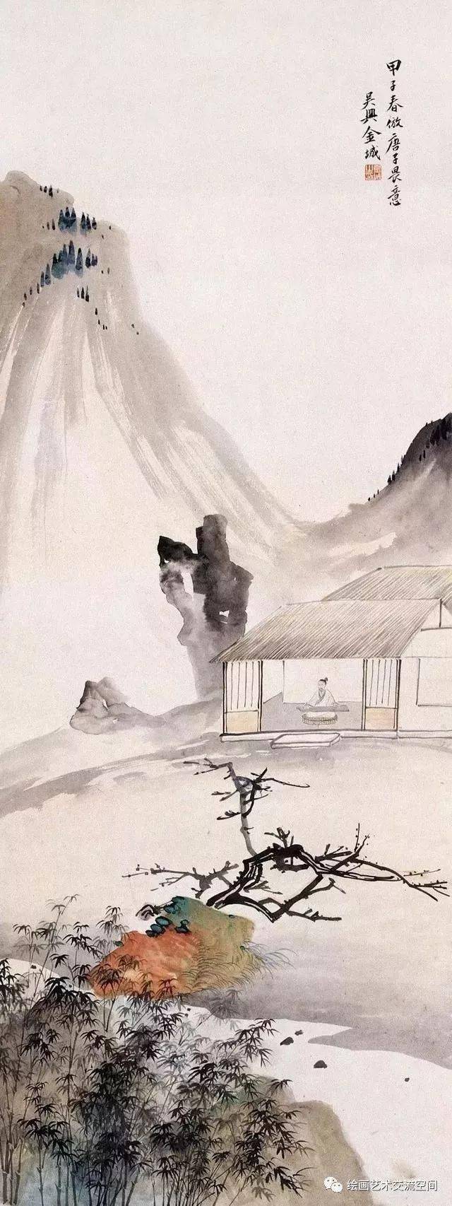 金北楼古意山水集萃_法制