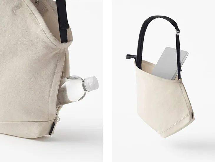 Rootote|王漫妮的通勤包一大摞，这随性帆布袋最靠谱