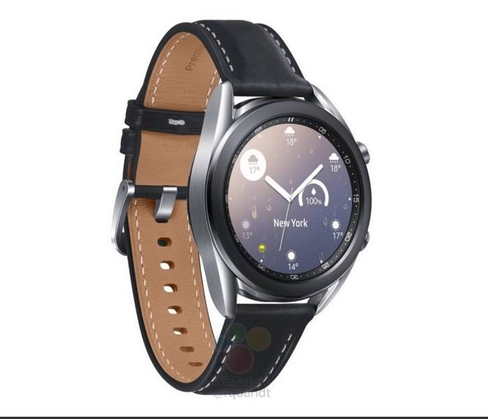 Watch|疑似三星Galaxy Watch 3智能手表官方图曝光