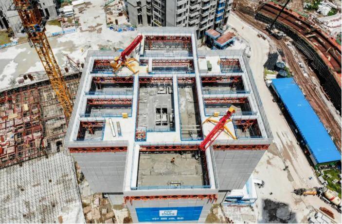 住宅|大型自动化机器造楼，三天一层，国产“住宅造楼机”投用