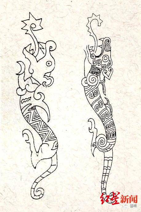 遗址|三星堆周边联合遗址学术争鸣：出土的到底是龙凤纹盘，还是虎凤纹盘？